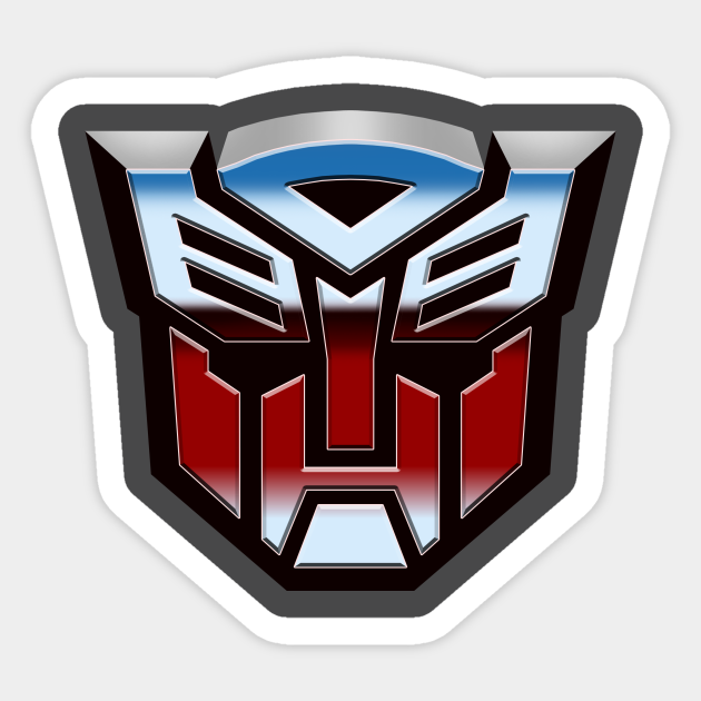 Autobot Transformers Sticker TeePublic